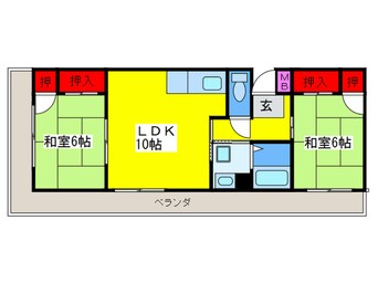 間取図 メゾン杭全