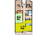 住道ファ－ストハイツ 3LDKの間取り