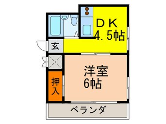 間取図 ハイツルエスト