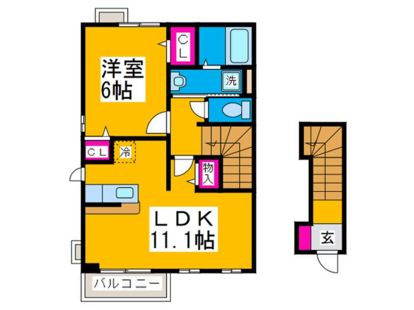 間取図 ヴィクトワ－ル