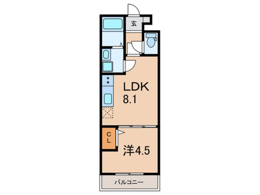 間取図 アーバンコート加古川