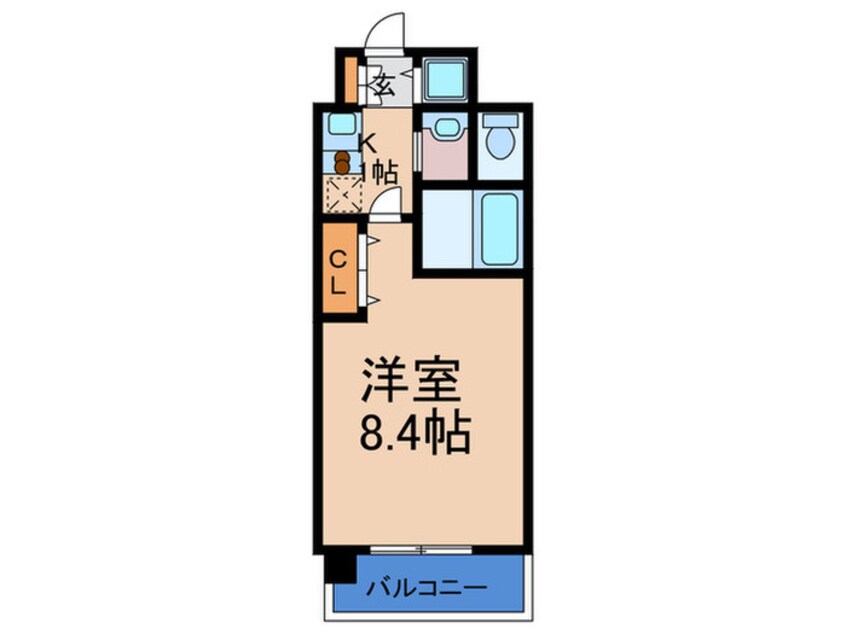 間取図 ＫＨＫコート西野田