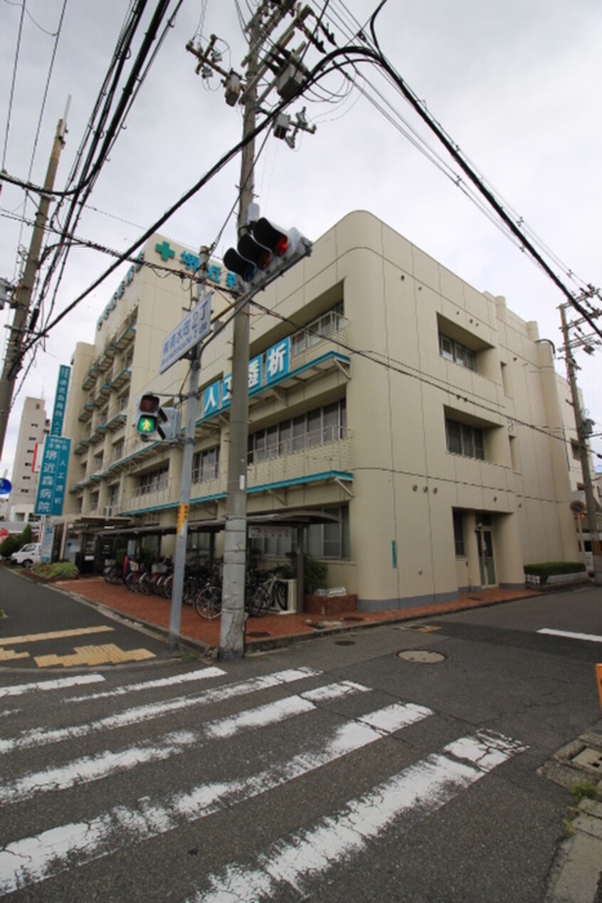 堺近森病院(病院)まで628m エルセレ－ノ香ケ丘Ａ棟