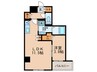 LA MAISON　VERTE 1LDKの間取り