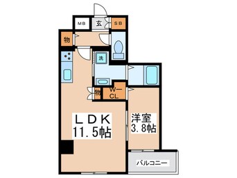 間取図 LA MAISON　VERTE