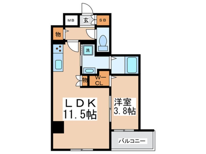 間取図 LA MAISON　VERTE