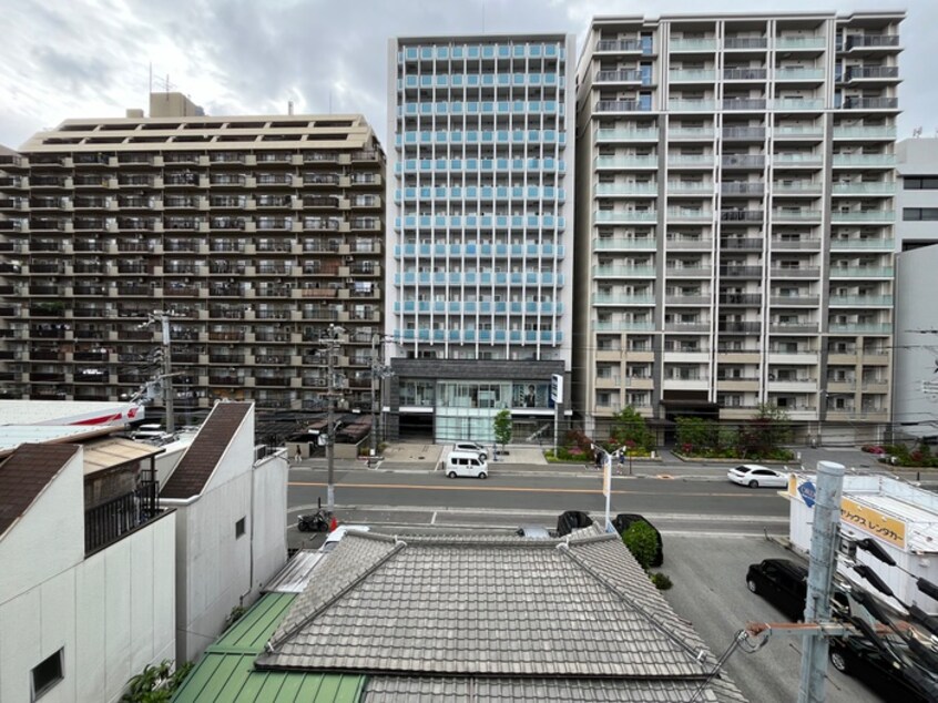 室内からの展望 マンショングリーン