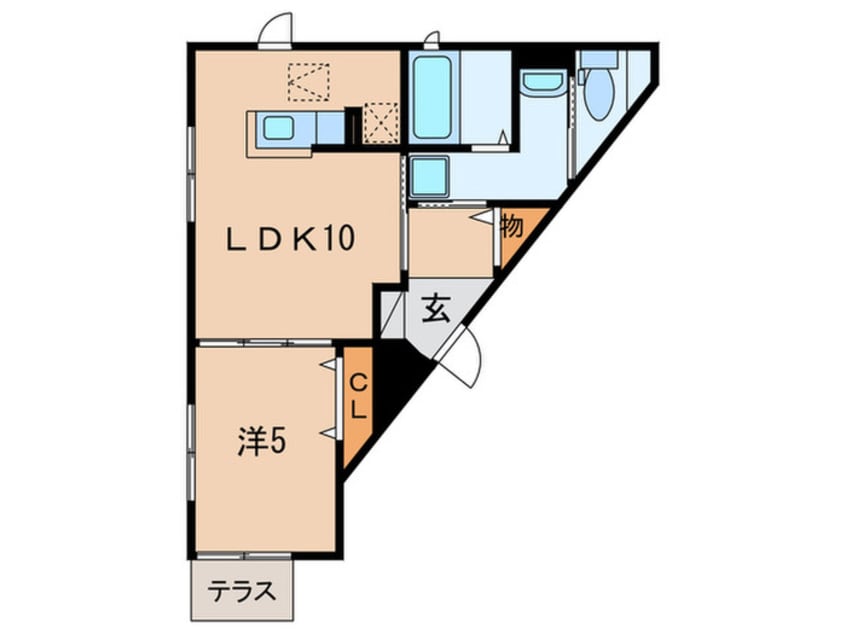 間取図 エテルノ阪急伊丹ＰＬＵＳ