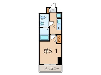 間取図 アリビオ立花Ⅱ