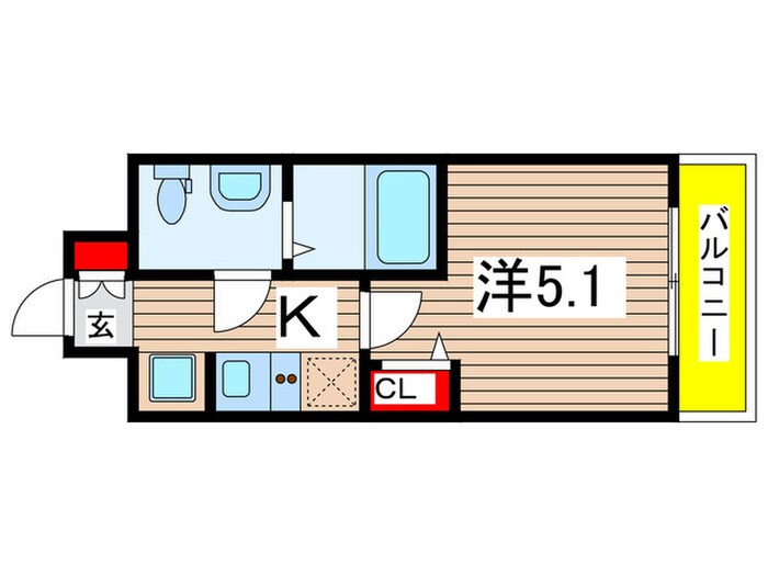 間取り図 アリビオ立花Ⅱ