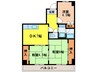 ロイヤルコーポ忠岡 3DKの間取り