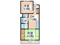 ロイヤルコーポ忠岡の間取図