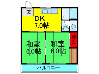 間取図 エスペランサ翠香園