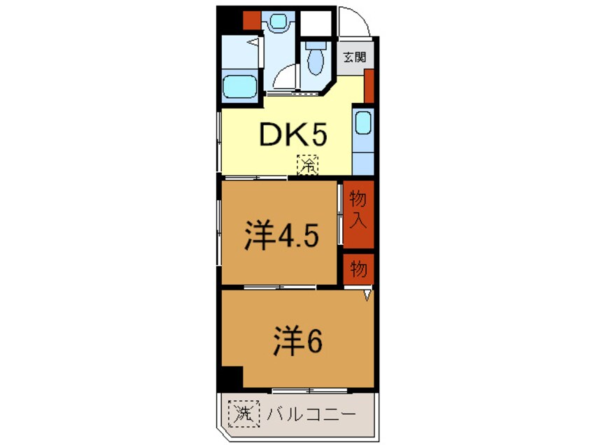 間取図 吉本マンション