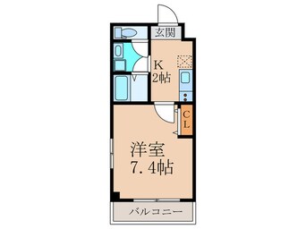 間取図 シャルマンヴァンベール