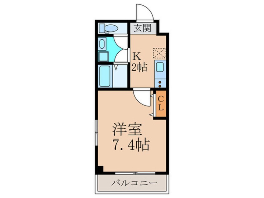間取図 シャルマンヴァンベール