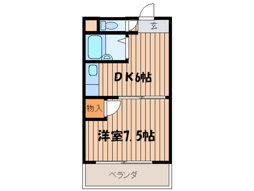 間取図 雅叙園ハイツ