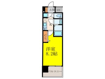 間取図 セレニテ江坂ミラク