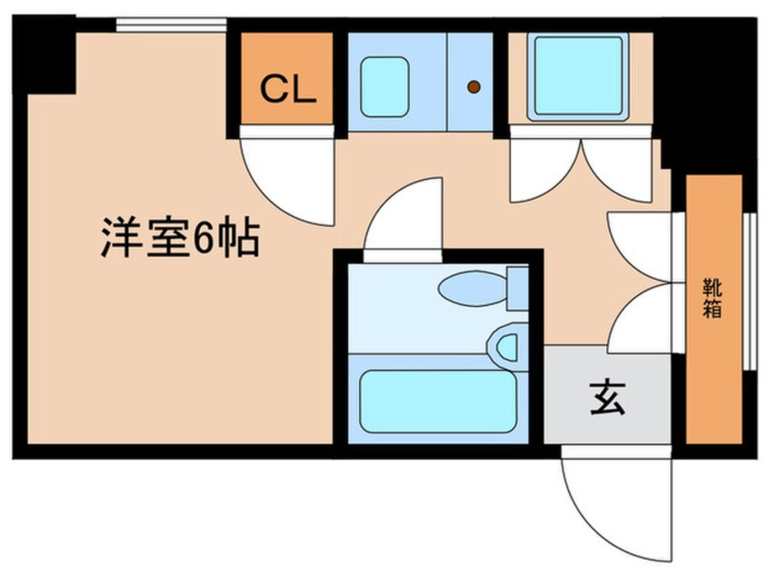 間取図 ネオダイキョー芦屋川(110)