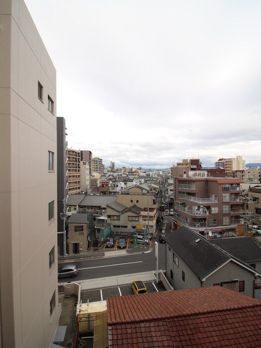 室内からの展望 リバ－スクウェア１０３