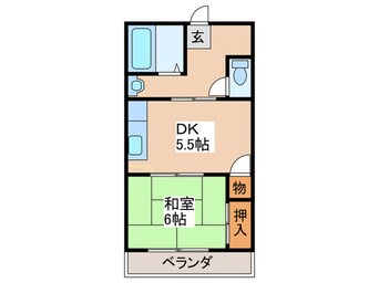 間取図 マンションパインウェルⅠ