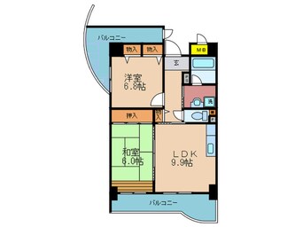 間取図 エスパシオ２１