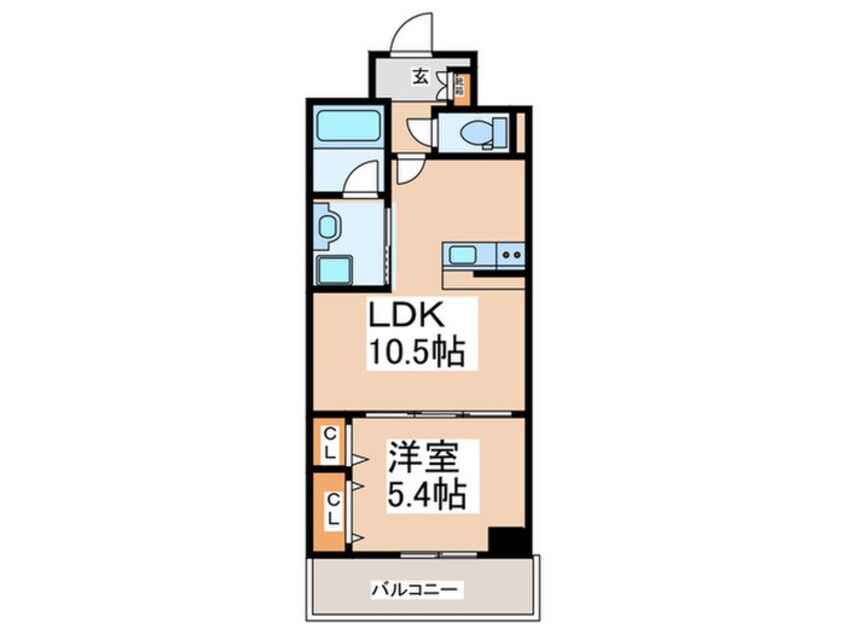間取図 サンシエロ東今里