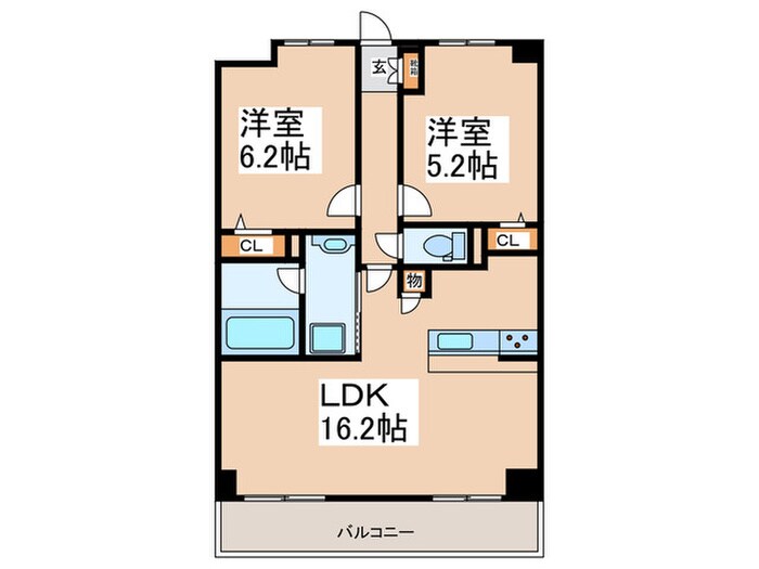 間取り図 サンシエロ東今里