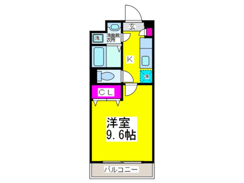 間取図 フランディルりんくう
