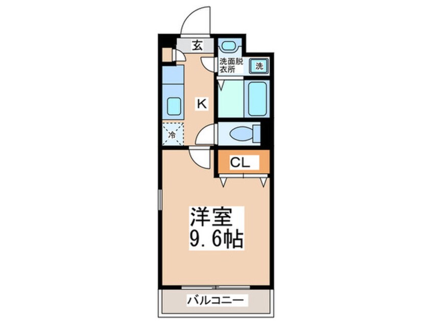 間取図 フランディルりんくう