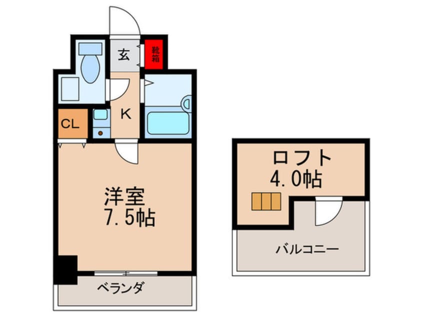 間取図 ラフォーレⅠ番館