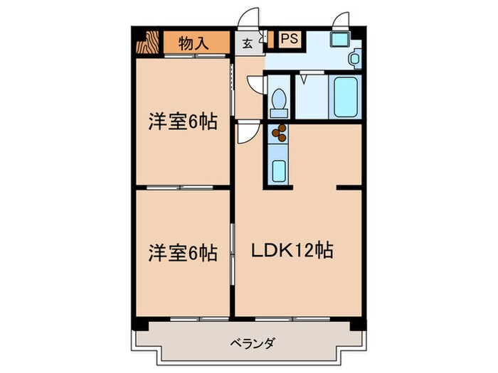 間取り図 メゾンエイコ－瀬田