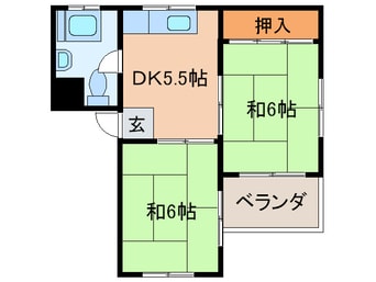 間取図 絹敏マンション