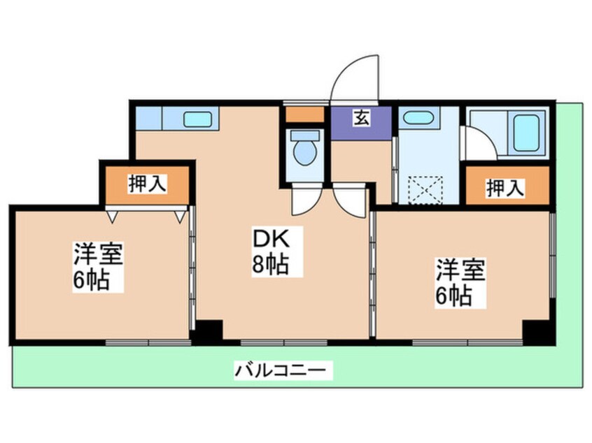 間取図 エクセル難波