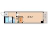 Ｔ・Ｏコーポ石山Ａ棟 1Kの間取り