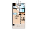 プレサンス緑橋ソレアス(1302)の間取図