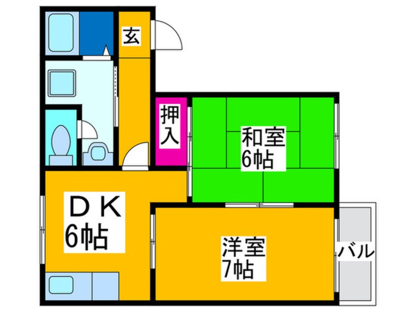 間取図 ロゼハイム