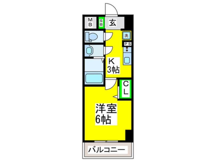 間取図 グランパシフィック塩草公園