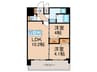 プレサンス緑橋ソレアス(1401) 2LDKの間取り