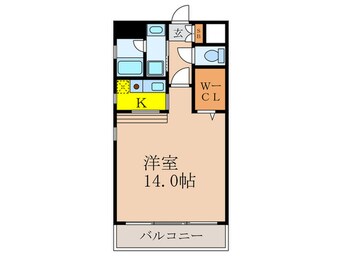 間取図 グランシャルマン新大阪