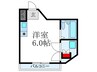 プライムプラザ五月丘 1Rの間取り