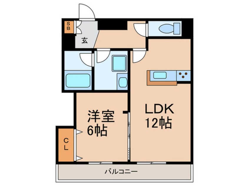 間取図 メゾン・ニューいろは