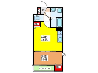 間取図 仮)クレアール茨木