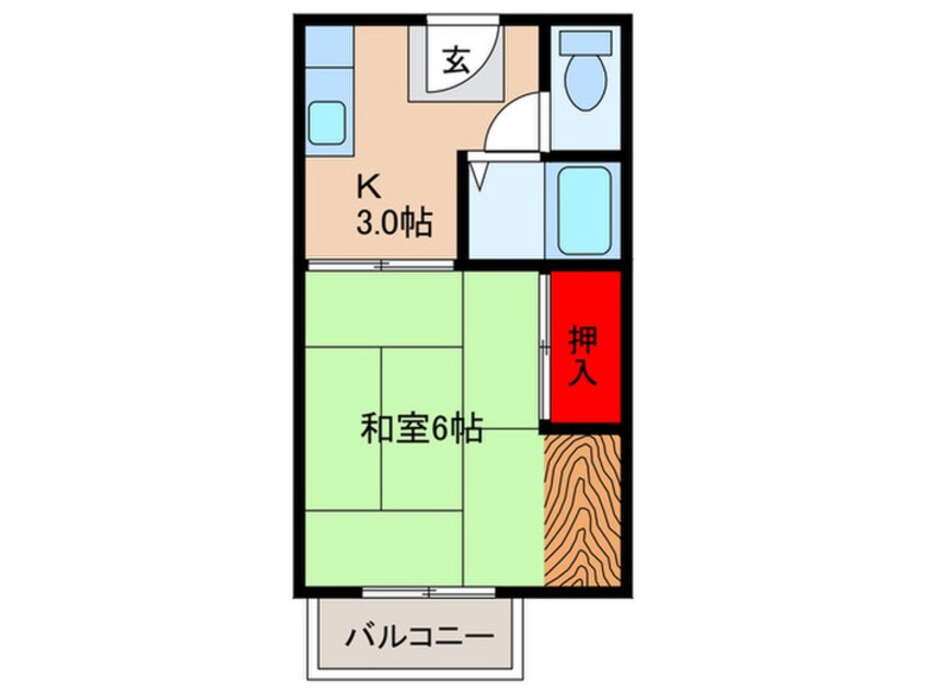 間取図 ハイツシャロ－ム