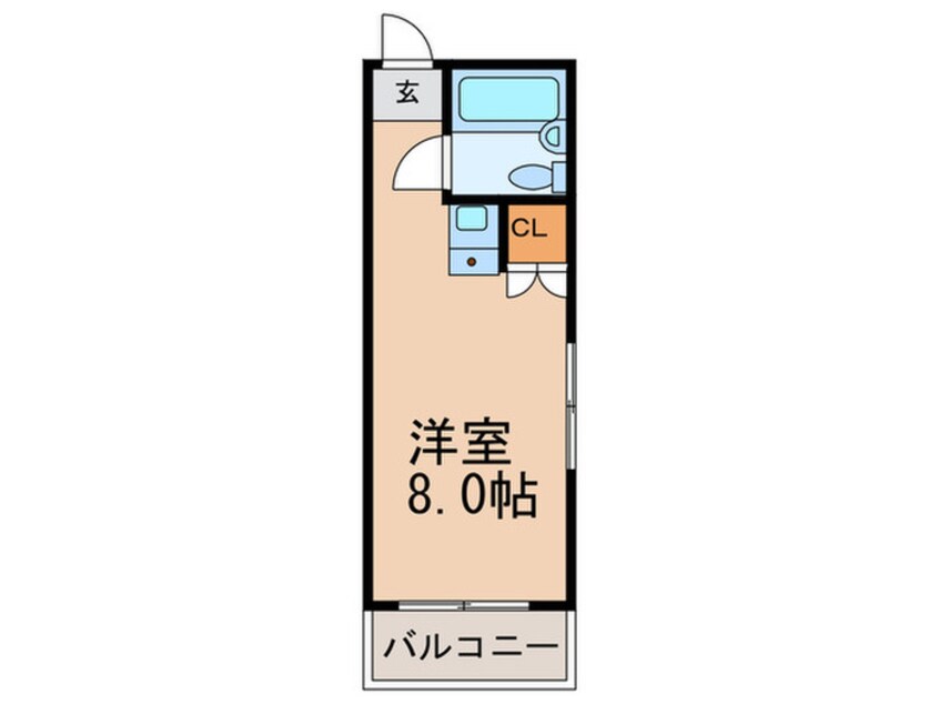 間取図 チェリ－ハイツ