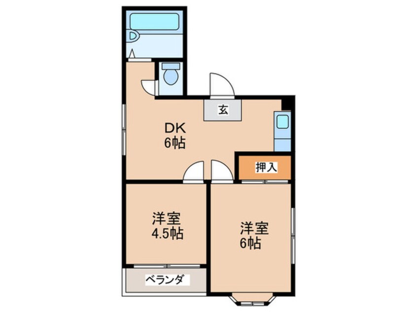 間取図 宗川マンション