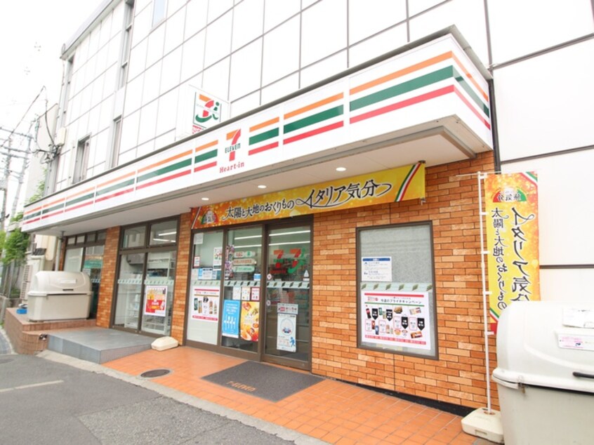 セブンイレブンハートインJR千里丘駅西口店(コンビニ)まで380m PremiumCourt千里丘