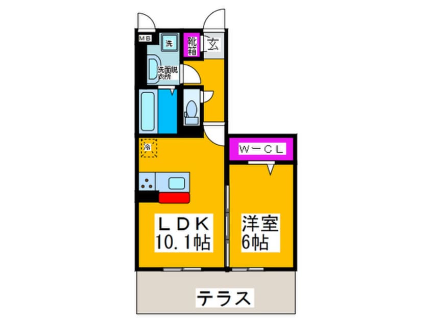 間取図 ソッレヴァンテ