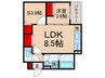 仮)東大阪市吉田６丁目ＡＰ Ａ棟 1LDK+Sの間取り
