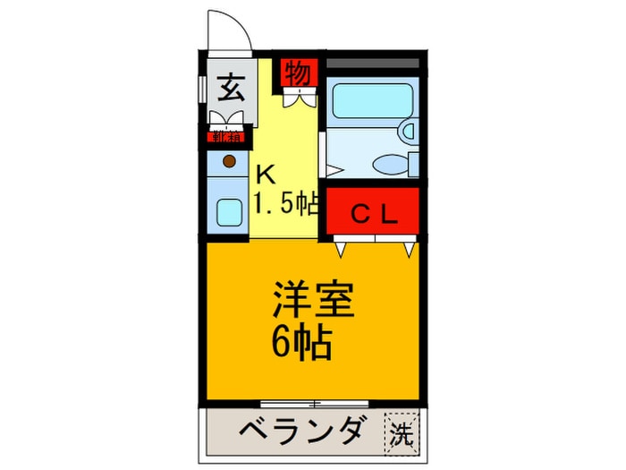 間取り図 グリ－ンハウス